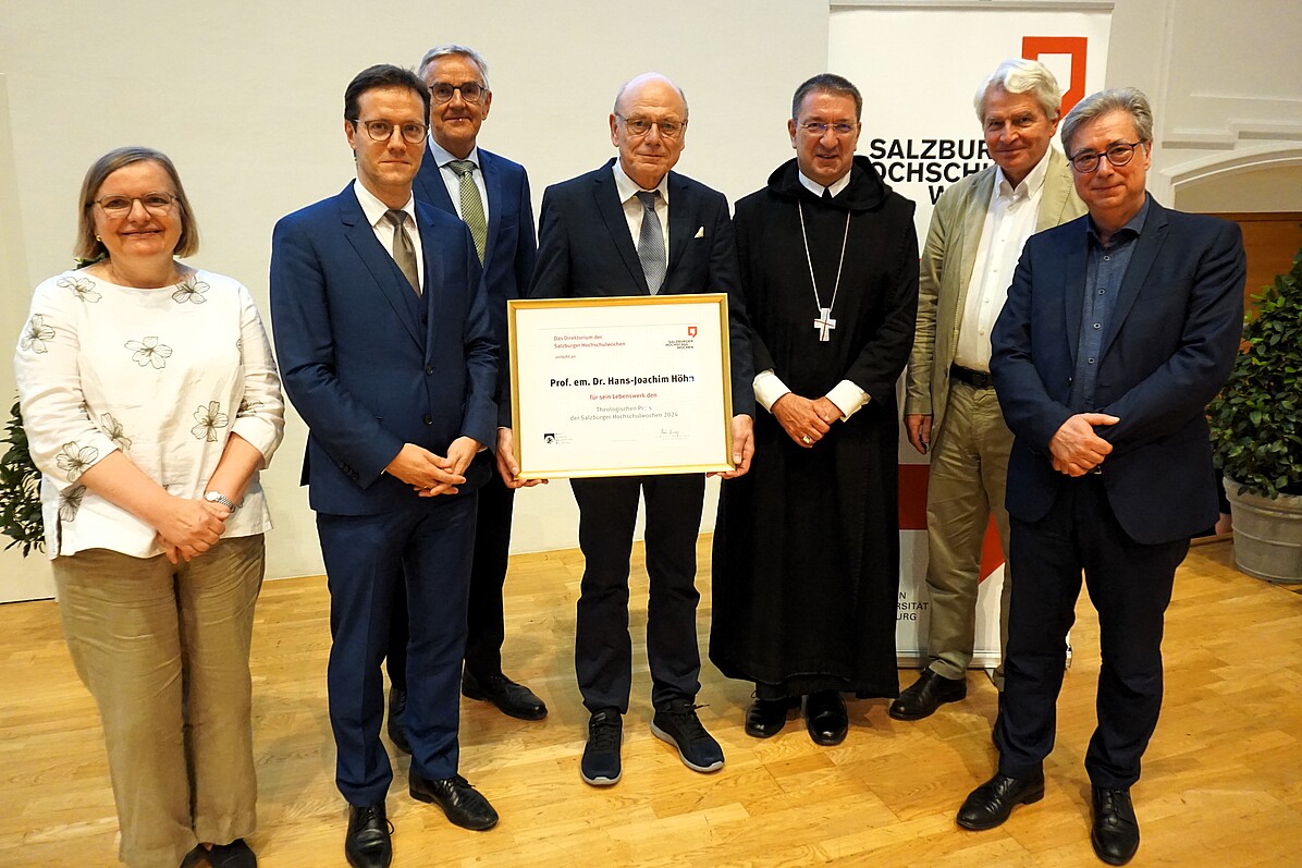 'Theologischer Preis' an Hans-Joachim Höhn verliehen