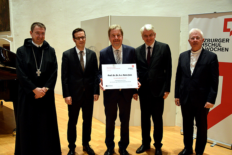 'Theologischer Preis' an Sozialphilosoph Joas verliehen