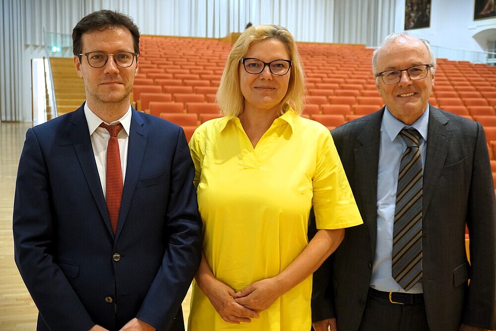 SHW-Obmann Martin Dürnberger, Kathrin Stainer-Hämmerle, Reinhard Haller